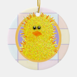 Ornamento De Cerâmica Espreitadela da páscoa