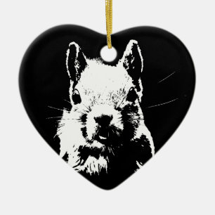 Ornamento De Cerâmica Esquilo