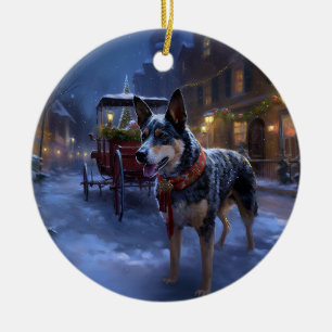 Ornamento De Cerâmica Estação Festiva de Natal Australiana