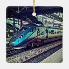Ornamento De Cerâmica Estação Leeds