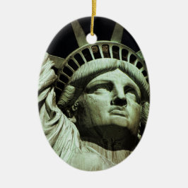 Ornamento De Cerâmica Estátua da Liberdade