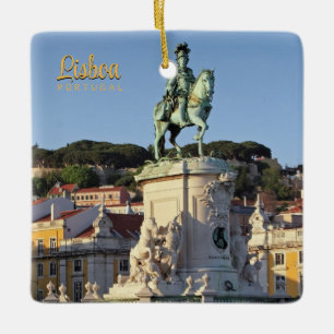 Ornamento De Cerâmica Estátua equestre do Rei José I, Lisboa