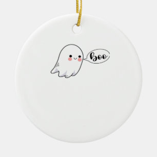 Ornamento De Cerâmica Estética Legal Gráfica Bonita Boo