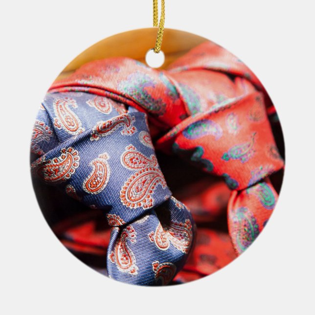 Ornamento De Cerâmica Estilo italiano elegante (Frente)