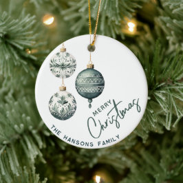 Ornamento De Cerâmica Estilo Nórdico Moderno Feliz Natal