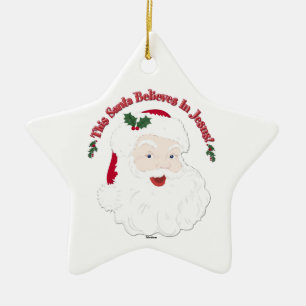 Ornamento De Cerâmica Estilo Vintage Papais noeis Que Este Papai noel Ac