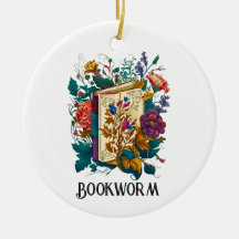 Estilo vitoriano Bookworm design