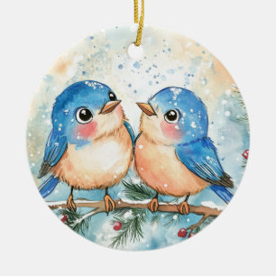 Ornamento De Cerâmica Estilos Coloridos Únicos, Natal