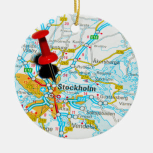 Ornamento De Cerâmica Éstocolmo, suecia