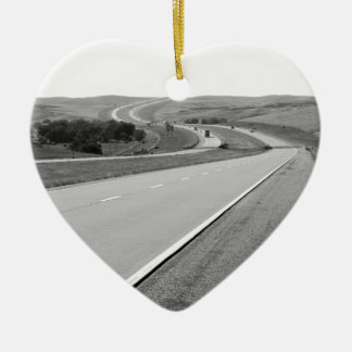 Ornamento De Cerâmica Estrada de enrolamento