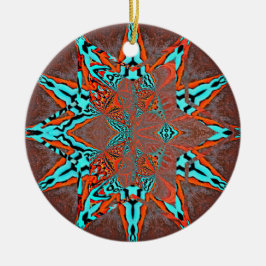 Ornamento De Cerâmica Estrela da Complexidade do Futuro