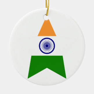 Ornamento De Cerâmica Estrela de India