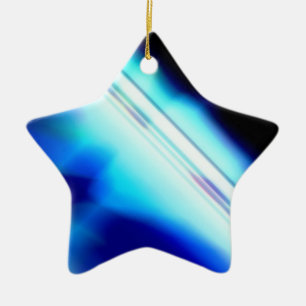 Ornamento De Cerâmica Estrela para Árvore de Natal