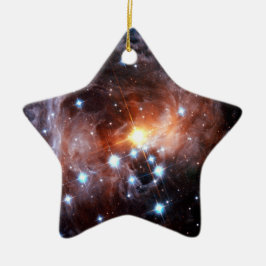 Ornamento De Cerâmica Estrela Supergigante Vermelha V838 Monocerotis Fot