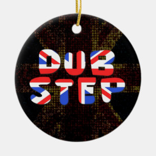 Ornamento De Cerâmica Etapa do Dub do inglês