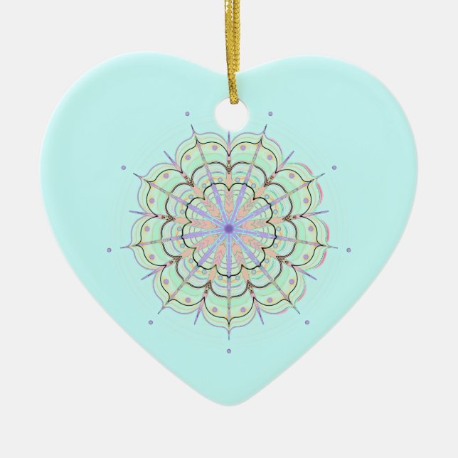 Ornamento De Cerâmica EternalJourney191 (Frente)