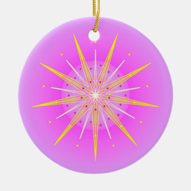 Ornamento De Cerâmica EternalLove6 (Frente)