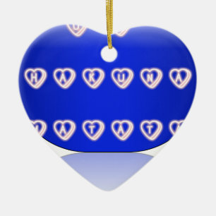 Ornamento De Cerâmica Eu amo o Reino Unido