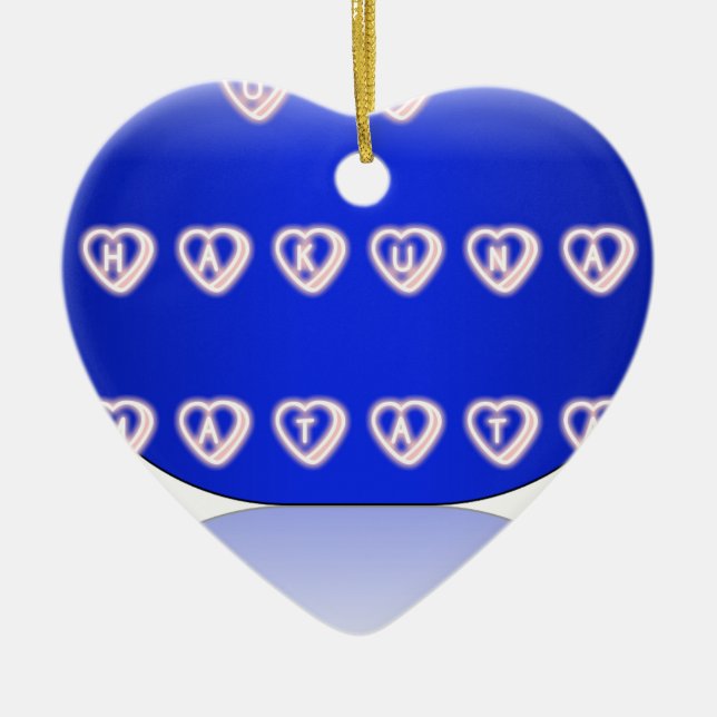 Ornamento De Cerâmica Eu amo o Reino Unido (Frente)