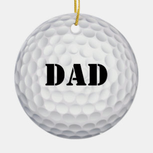 Ornamento De Cerâmica Eu bateria aquele! Bola de golfe