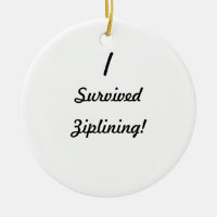 Eu sobrevivi a ziplining!