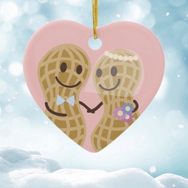 Ornamento De Cerâmica Eu sou Loucos sobre você. (Criador carregado)