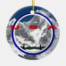 ORNAMENTO DE CERÂMICA EUA