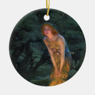 Ornamento De Cerâmica Eve Cc. de meio-verão de 1908 por Edward Robert Hu