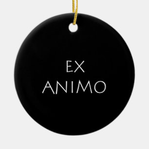 Ornamento De Cerâmica Ex animo
