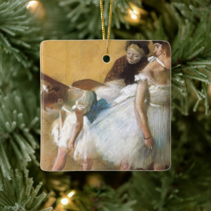 Ornamento De Cerâmica Exame de Dança de Edgar Degas, Balé Antigo