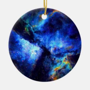 Ornamento De Cerâmica exploração espacial nebula astronomia nasa