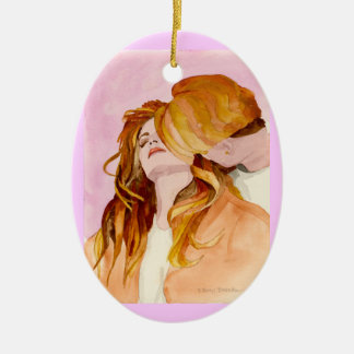 Ornamento De Cerâmica Expressão dos corações