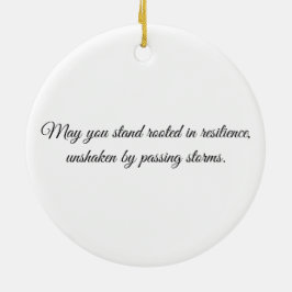 Ornamento De Cerâmica Eye of the Bison – Gaze Collection Ceramic Ornamen