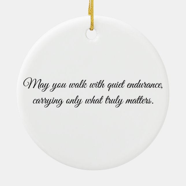 Ornamento De Cerâmica Eye of the Camel – Gaze Collection Ceramic Ornamen (Traseira)