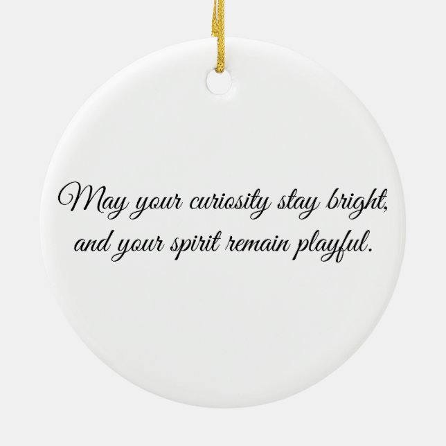 Ornamento De Cerâmica Eye of the Monkey – Gaze Collection (Traseira)