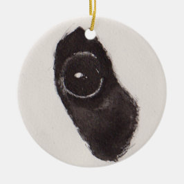 Ornamento De Cerâmica Eye of the Panda – Gaze Collection