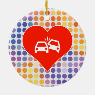 Ornamento De Cerâmica Fã da colisão