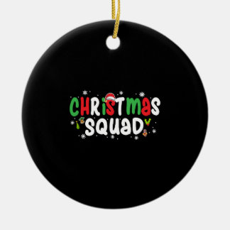 Ornamento De Cerâmica Fabulosa Família Xmas Engraçada de Natal A Matar P