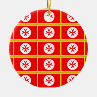 Ornamento De Cerâmica Faixa da Toscana Medici Marinho