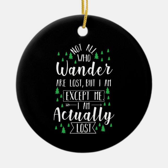 Ornamento De Cerâmica Falando Engraçado (Frente)