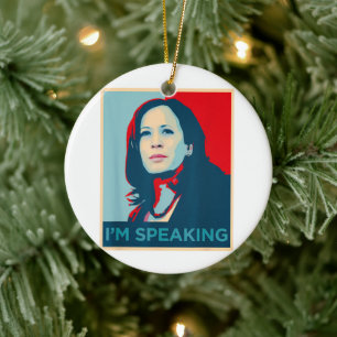 Ornamento De Cerâmica Falo Kamala Harris