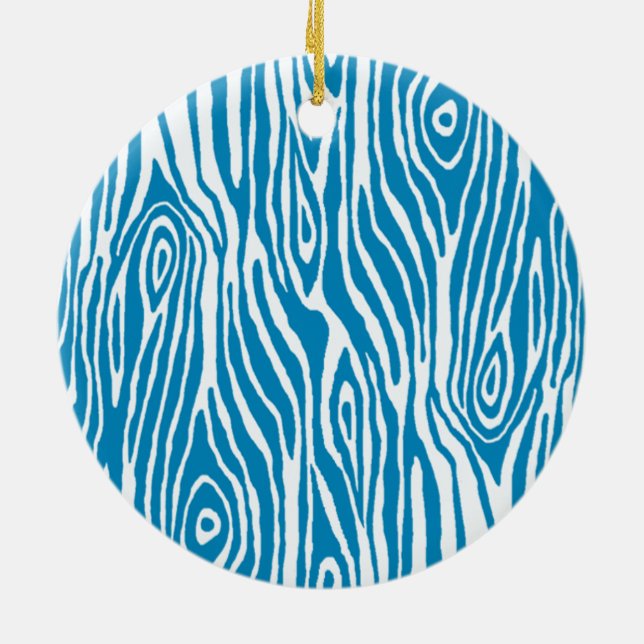 Ornamento De Cerâmica Falso Bois (Traseira)