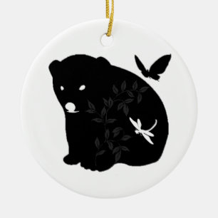 Ornamento De Cerâmica família animal