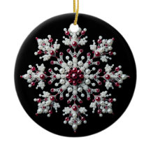 Família Red and Pearl Snowflake