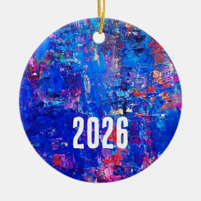 Ornamento De Cerâmica Family Keepsake (Frente)