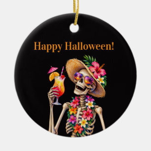Ornamento De Cerâmica Fantasias e Coquetéis Festa de Adultos Halloween