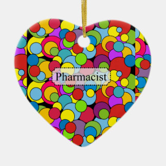 Ornamento De Cerâmica Farmacêutico Presente Bolhas Whimsical