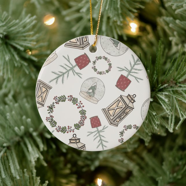 Ornamento De Cerâmica Farmácia de inverno (Árvore)