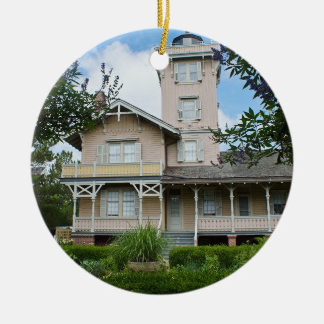 Ornamento De Cerâmica Farol da entrada de Hereford (Frente)