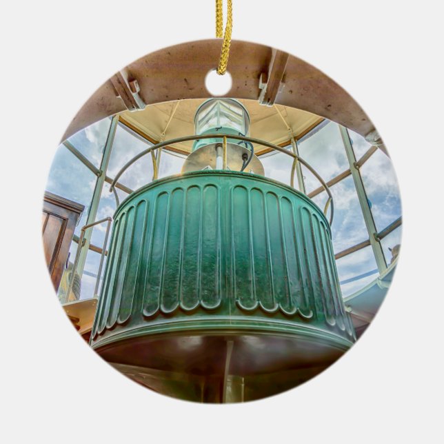 Ornamento De Cerâmica Farol de Cabo maio (Frente)